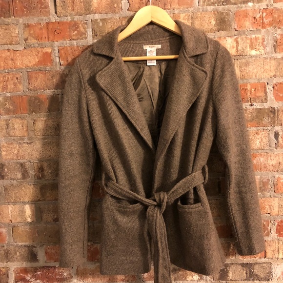 Esley Jackets & Blazers - BOGO 🆓 Tweed coat with suede elbow patches